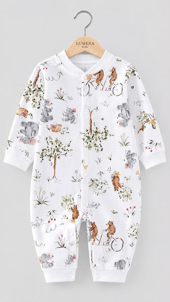 Balade en Forêt Blanc